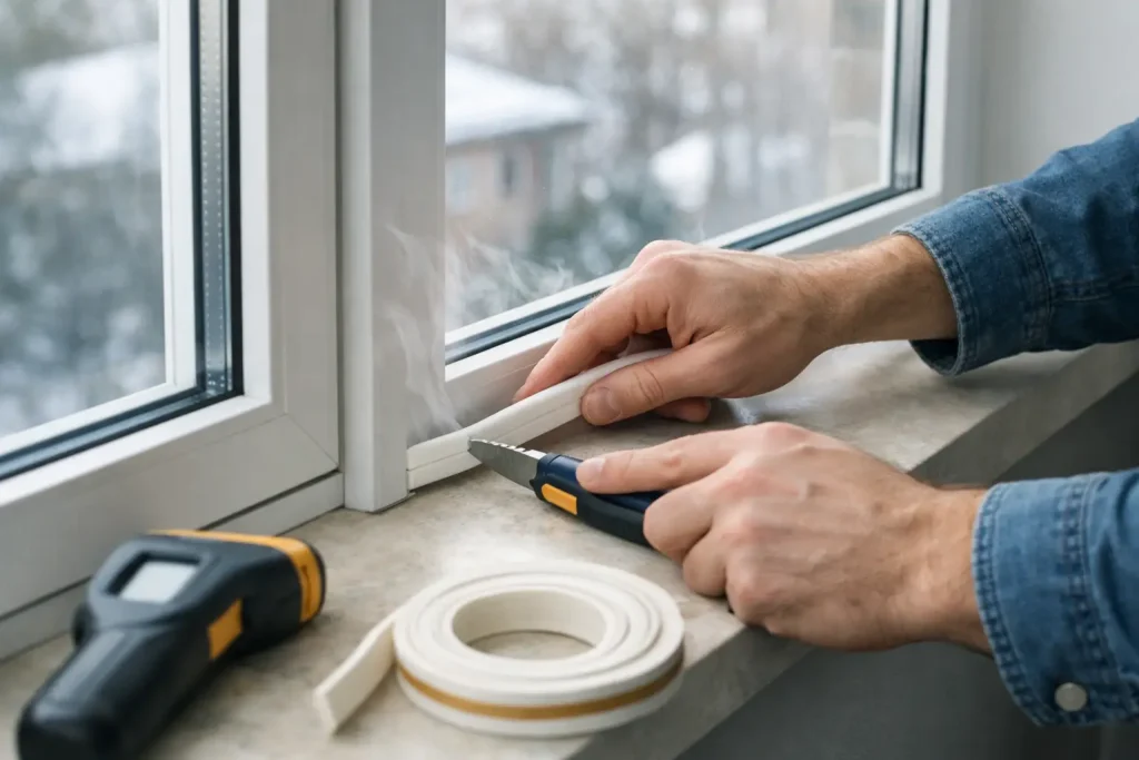 Come eliminare spifferi finestre senza errori