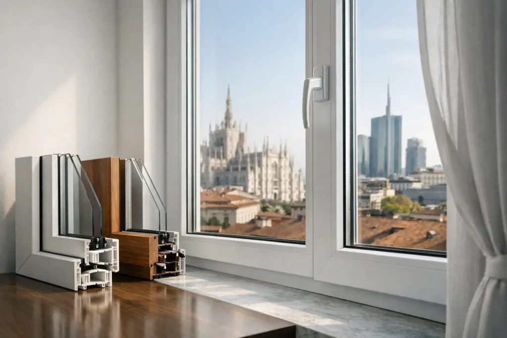 Infissi Milano: scegliere finestre che durano