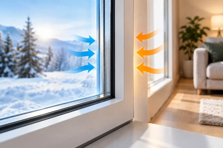 Isolamento termico degli infissi efficace